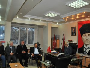 Başkan Akkaya'dan CHP'ye ziyaret