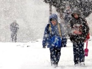 Halkapınar'da eğitime kar engeli