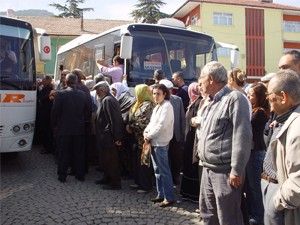 Akşehirde hac kafilesi uğurlamaya hazırlanıyor