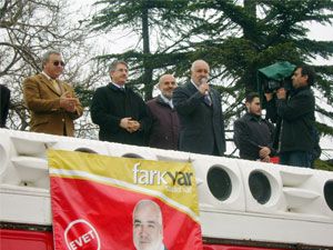 Saadet Partisi Yunak’ta seçmenlerle buluştu