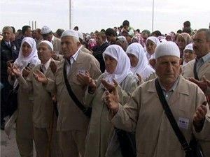 Hacı adayları Konya'dan uğurlandı