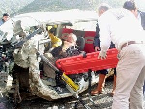 Konya'da trafik kazası: 3 yaralı
