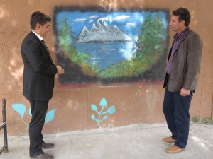 Beyşehir’de Okul Duvarları Resimlerle Süsleniyor