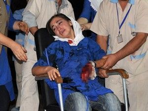 Elini üretim bandına kaptırdı