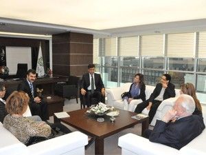 İspanya ve Çekli konuklar Kalaycıyı ziyaret etti