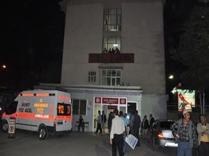 Şehit yakınları hastaneye akın etti