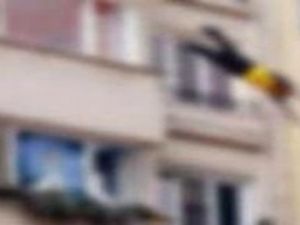 Balkon'dan düşen yaşlı adam öldü