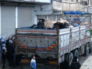 Cizre'de PKK'ya karşı kartonlu kalkan