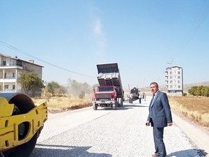 Güneysınır ilçe merkezine yaklaşık 40 kilometre asfalt yapılacak