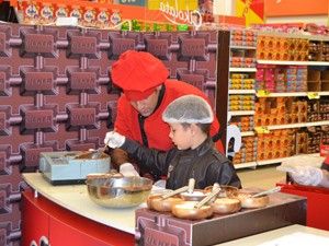 Ülker Çikolata Atölyesi Real Konya mağazasında