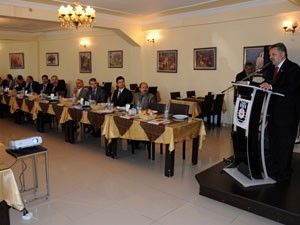 Karamanda hizmetleri değerlendirme toplantısı yapıldı