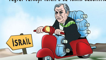 Türkeş'in 'İsrail'e Su' Teklifine Karikatürlü Gönderme
