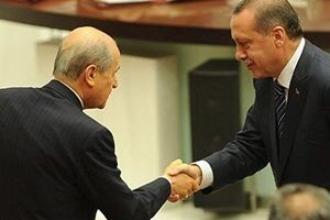 Erdoğan Bahçeli'ye telgraf çekti