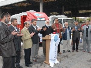 RİDA-DER 2 kamyon yardımı ile Van'a gitti