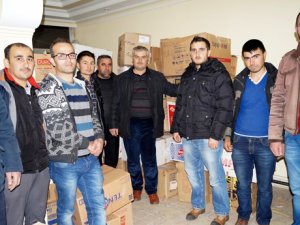 Bozkır'dan 'Bayırbucak Türkmenlerine yardım