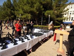 PKKnın suikast silahları ele geçirildi