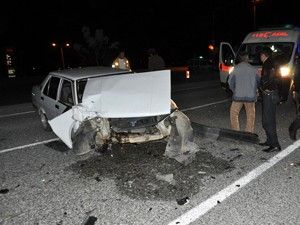 4 ayrı kazada biri ağır 8 kişi yaralandı