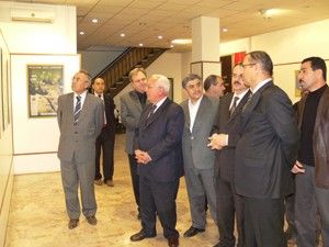 Evliya Çelebinin gezdiği yerlerin haritası sergilendi