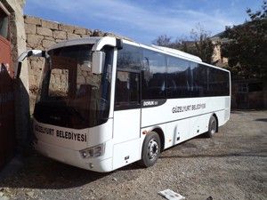 Güzelyurt Belediyesi 180 bin liraya otobüs aldı