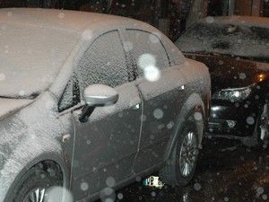 Konya'ya yılın ilk karı yağdı
