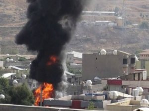 Cizre'de yangın: 9 ölü 25 yaralı