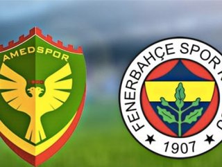 Amedspor ile Fenerbahçe berabere kaldı