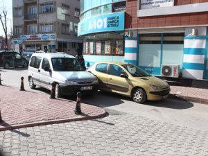 Kaldırım düzenlemesi sorun oldu