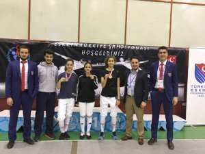 Eskrim Şampiyonasında Konya’ya 6 Madalya 1 Kupa