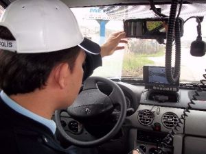 Sürücülere radar şoku