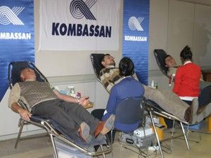 Kombassan'dan Van'a kan bağışı