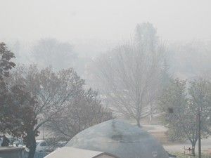 Konya'da hava sisli