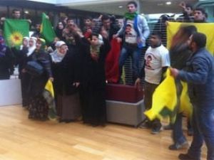 PKK'lılar Avrupa Konseyi'ni bastı