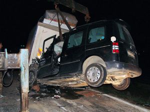 Akşehir'de trafik kazası: 1 ölü