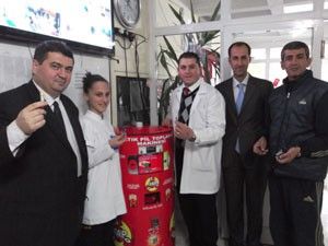 Öğrencilerden atık piller için örnek proje