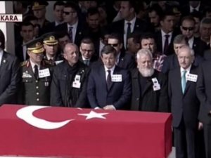 Ankara şehitleri için cenaze töreni düzenlendi