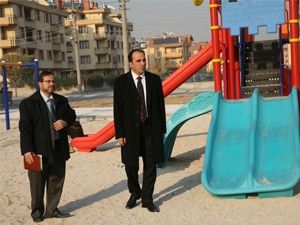 Selçuklu'da parklar modernize ediliyor