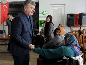 Başkan Akyürek, "İkindi Sohbetleri"ne katıldı