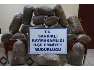 Sandıklı’da 110 Kilo Kaçak Tütün Ele Geçirildi