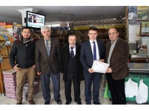 Yığılcalı Esnafa Onur Belgesi