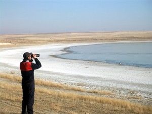 Düden Gölü mevsim yağışlarını bekliyor