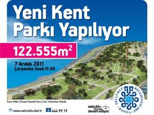 Yenikent Parkı'nın temeli atılıyor