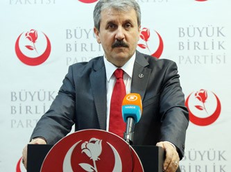 Mustafa Destici Hükümete Böyle Yüklendi