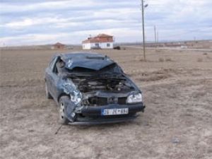 Konya'da kaza: 1 ölü, 1 yaralı