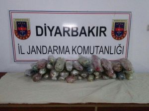 Diyarbakır’da 13 Kilo Esrar Ele Geçirildi