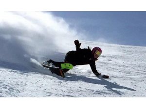 Snowboardda Dünyanın En İyileri İle Yarıştı