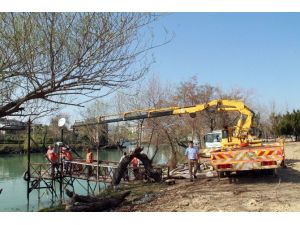 Antalya’da İskele Yıkımında Gerginlik