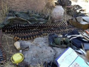 PKK'ya ait mühimmat ele geçirildi