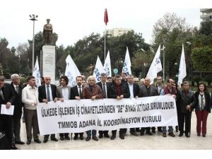 Adana’da İş Faciaları Protesto Edildi