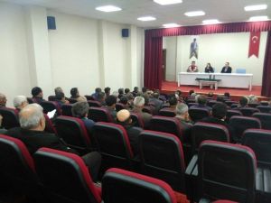 Mihalıççık’ta Muhtarlara Kara Avcılığı Bilgilendirme Semineri