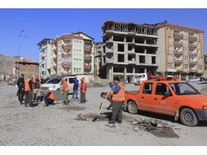 Hakkari’de Yol Onarım Çalışması